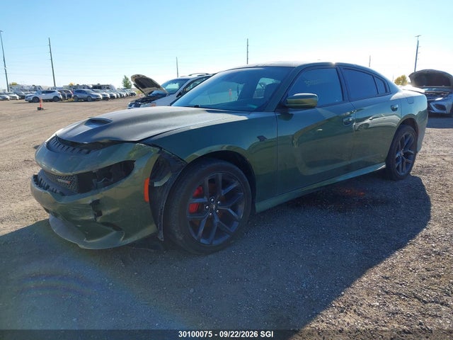 30100075 :رقم المزاد ، 2C3CDXMGXLH250237 vin ، 2020 Dodge Charger Gt مزاد بيع