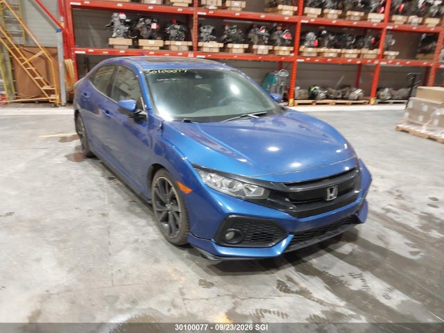 30100077 :رقم المزاد ، SHHFK7G42KU305332 vin ، 2019 Honda Civic Sport مزاد بيع