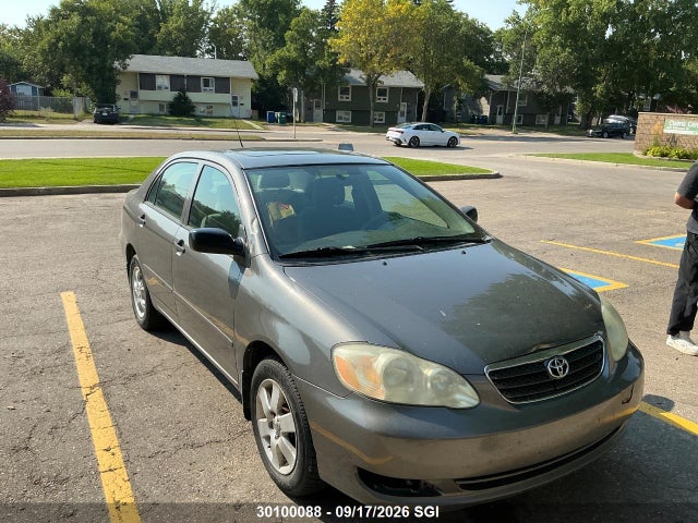 Продажа на аукционе авто 2006 Toyota Corolla Ce/le/s, vin: 2T1BR32E96C558520, номер лота: 30100088