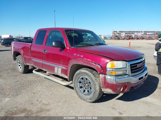 2006 Gmc New Sierra K1500 მანქანა იყიდება აუქციონზე, vin: 1GTEK19B26Z266795, აუქციონის ნომერი: 30100091