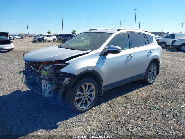 30100125 :رقم المزاد ، JTMDJREV5GD008542 vin ، 2016 Toyota Rav4 Hv Limited مزاد بيع