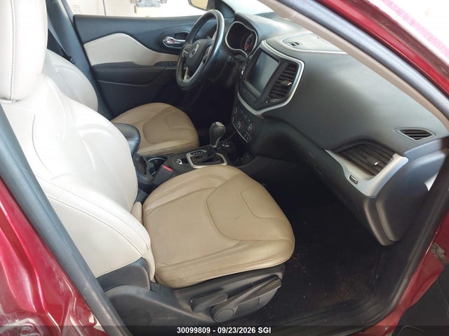 30099809 :رقم المزاد ، 1C4PJMDS2HW523706 vin ، 2017 Jeep Cherokee Limited مزاد بيع