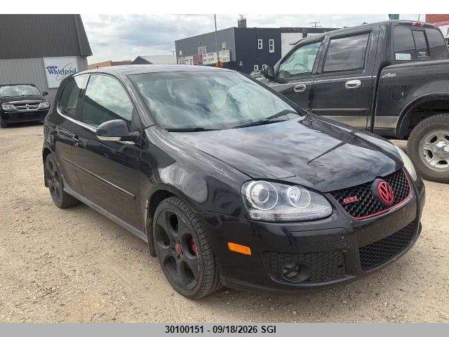 30100151 :رقم المزاد ، WVWFV71K38W259837 vin ، 2008 Volkswagen Gti مزاد بيع