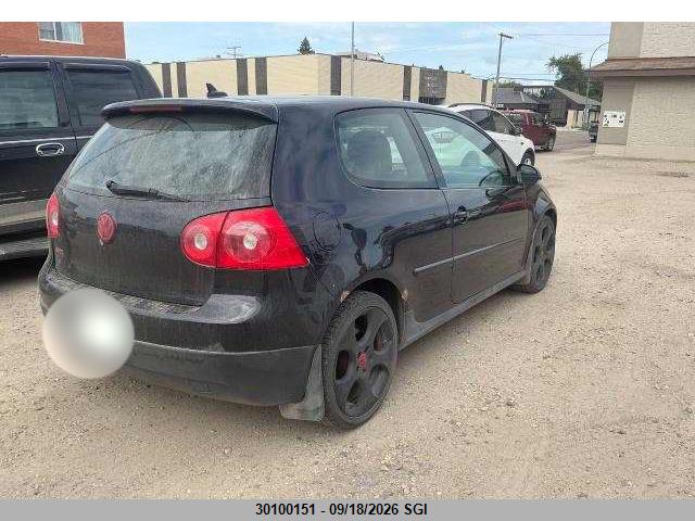 30100151 :رقم المزاد ، WVWFV71K38W259837 vin ، 2008 Volkswagen Gti مزاد بيع