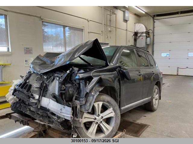 Продажа на аукционе авто 2013 Toyota Highlander Plus/se, vin: 5TDBK3EH6DS206591, номер лота: 30100153