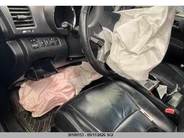 Продажа на аукционе авто 2013 Toyota Highlander Plus/se, vin: 5TDBK3EH6DS206591, номер лота: 30100153