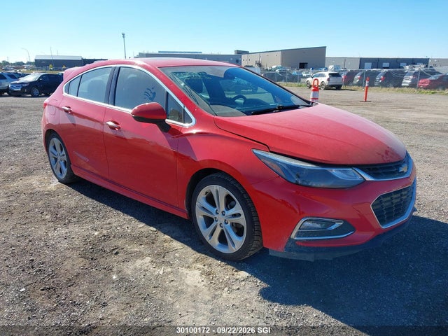 Aukcja sprzedaży 2017 Chevrolet Cruze Premier, vin: 3G1BF6SM9HS575155, numer aukcji: 30100172