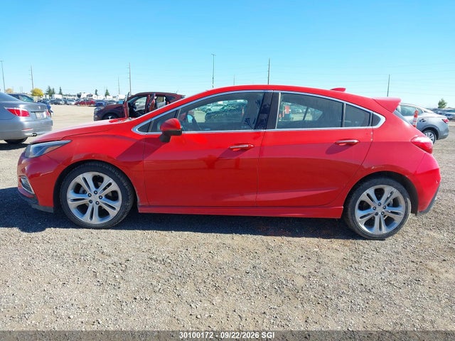 Продаж на аукціоні авто 2017 Chevrolet Cruze Premier, vin: 3G1BF6SM9HS575155, номер лоту: 30100172