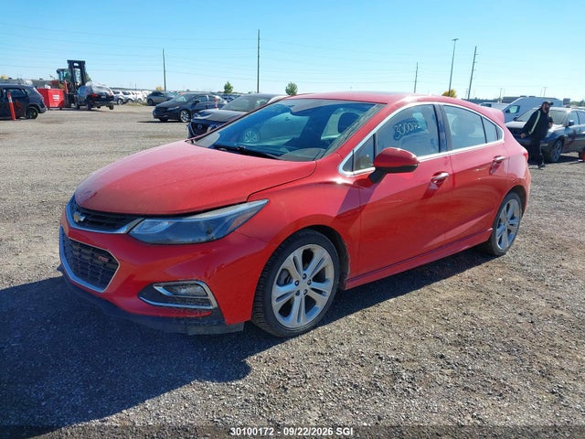 Продаж на аукціоні авто 2017 Chevrolet Cruze Premier, vin: 3G1BF6SM9HS575155, номер лоту: 30100172