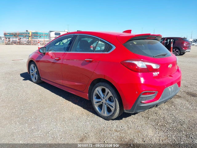 Продаж на аукціоні авто 2017 Chevrolet Cruze Premier, vin: 3G1BF6SM9HS575155, номер лоту: 30100172