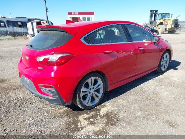Продаж на аукціоні авто 2017 Chevrolet Cruze Premier, vin: 3G1BF6SM9HS575155, номер лоту: 30100172