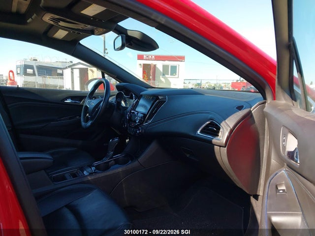 Продаж на аукціоні авто 2017 Chevrolet Cruze Premier, vin: 3G1BF6SM9HS575155, номер лоту: 30100172