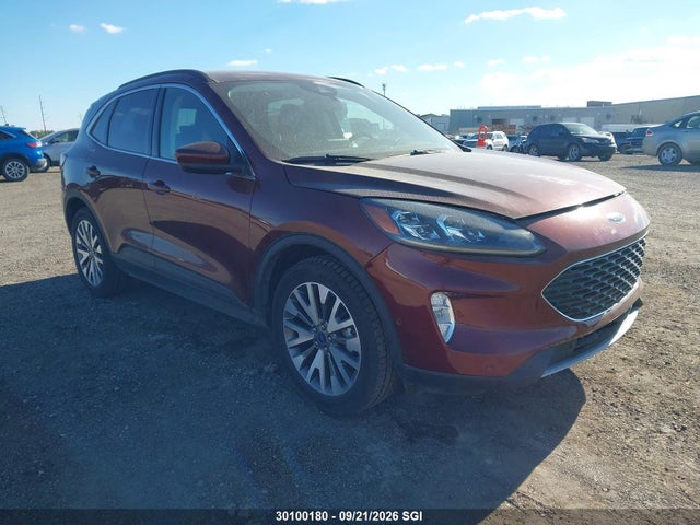 Продажа на аукционе авто 2021 Ford Escape Titanium, vin: 1FMCU9DZ9MUA41168, номер лота: 30100180