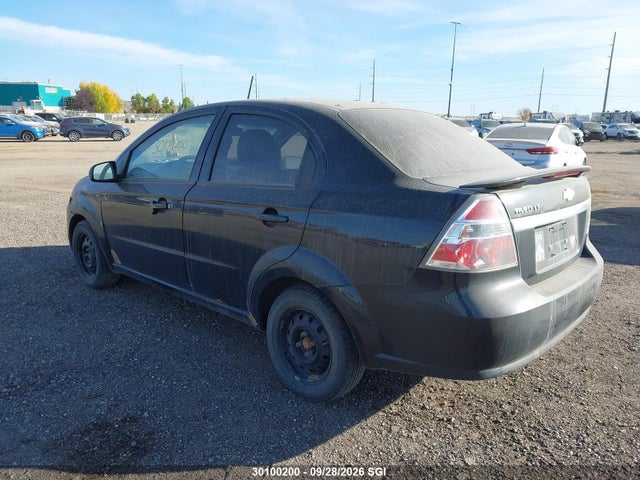 2009 Chevrolet Aveo Lt მანქანა იყიდება აუქციონზე, vin: 3G1TX55E79L119439, აუქციონის ნომერი: 30100200