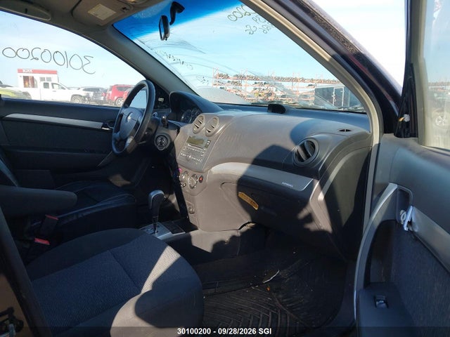 2009 Chevrolet Aveo Lt მანქანა იყიდება აუქციონზე, vin: 3G1TX55E79L119439, აუქციონის ნომერი: 30100200