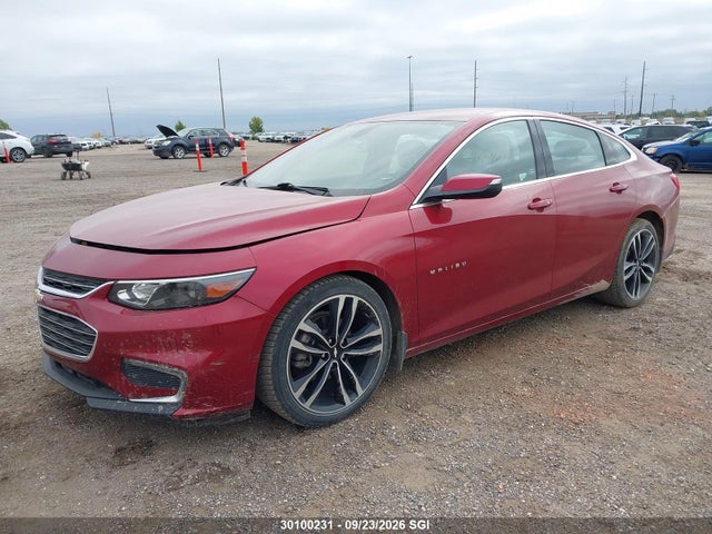 30100231 :رقم المزاد ، 1G1ZE5ST1HF125586 vin ، 2017 Chevrolet Malibu Lt مزاد بيع