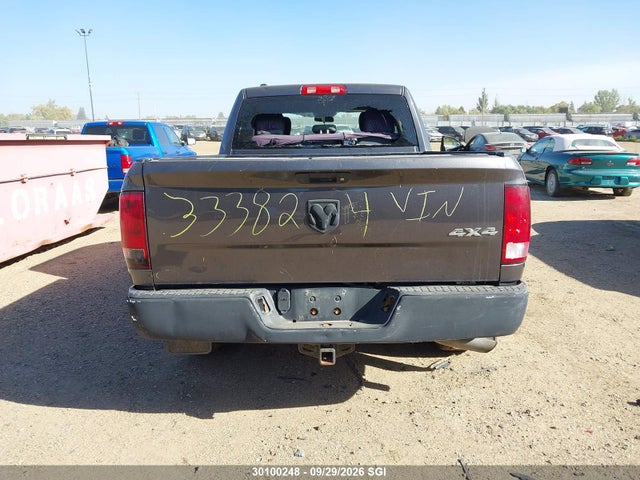 30100248 :رقم المزاد ، 1C6RR7FGXGS333824 vin ، 2016 Ram 1500 St مزاد بيع