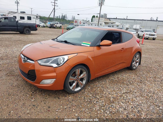 2012 Hyundai Veloster Tech მანქანა იყიდება აუქციონზე, vin: KMHTC6AD7CU082911, აუქციონის ნომერი: 30095489