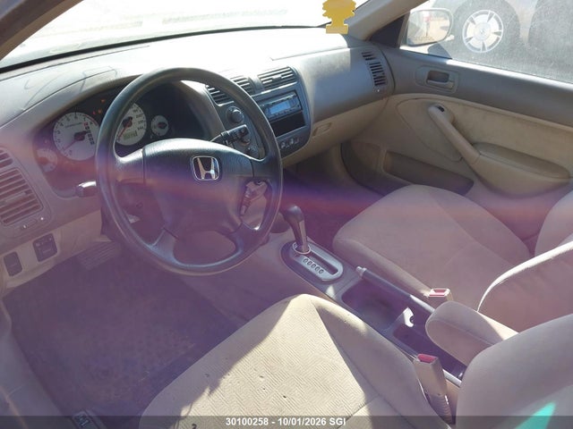 Продажа на аукционе авто 2002 Honda Civic Lx, vin: 2HGES16802H951530, номер лота: 30100258