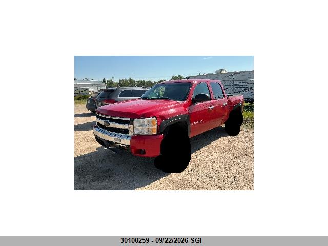30100259 :رقم المزاد ، 3GCEK13C99G153187 vin ، 2009 Chevrolet Silverado K1500/k1500 Ls مزاد بيع