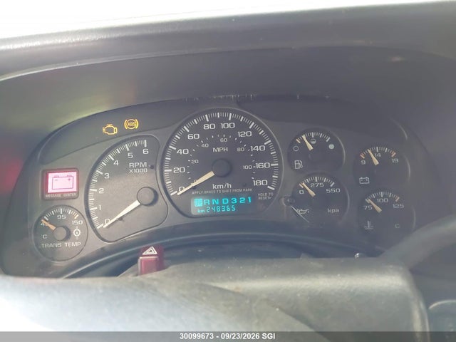 2002 Gmc Sierra K1500 Heavy Duty მანქანა იყიდება აუქციონზე, vin: 1GTGK13U52F214186, აუქციონის ნომერი: 30099673