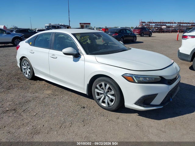 Auction sale of the 2022 Honda Civic Lx, vin: 2HGFE2F26NH100057, lot number: 30100302