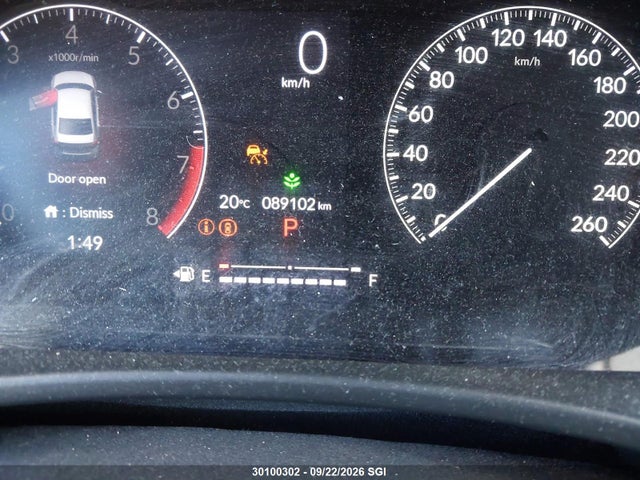 Aukcja sprzedaży 2022 Honda Civic Lx, vin: 2HGFE2F26NH100057, numer aukcji: 30100302