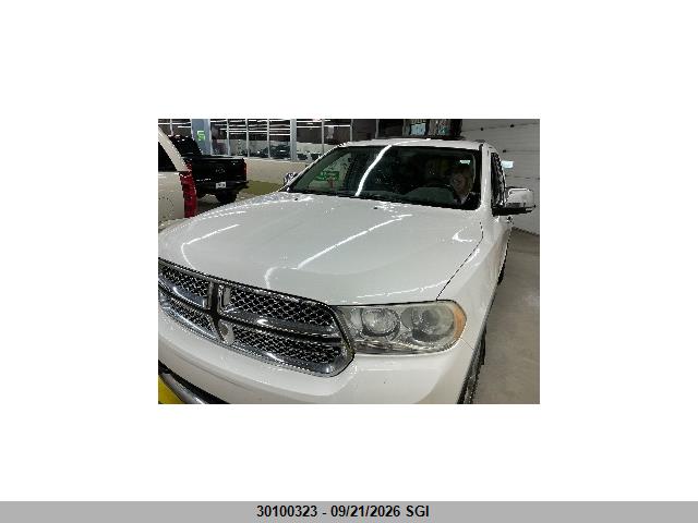 Auction sale of the 2011 Dodge Durango Citadel, vin: 1D4SE5GT8BC682475, lot number: 30100323