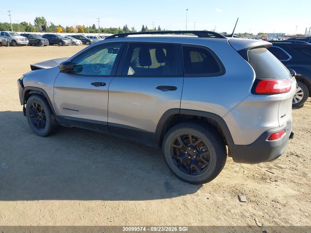 2016 Jeep Cherokee Sport მანქანა იყიდება აუქციონზე, vin: 1C4PJMAS3GW298697, აუქციონის ნომერი: 30099574