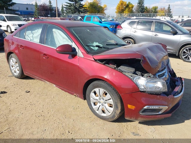 Auction sale of the 2015 Chevrolet Cruze Lt, vin: 1G1PC5SB5F7227646, lot number: 30097818