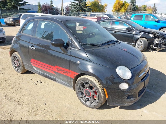 2014 Fiat 500 Sport მანქანა იყიდება აუქციონზე, vin: 3C3CFFBR2ET194801, აუქციონის ნომერი: 30100101