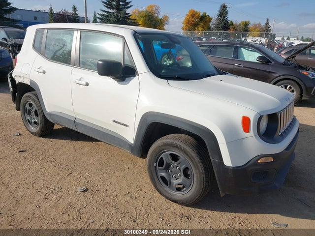 Продаж на аукціоні авто 2016 Jeep Renegade Sport, vin: ZACCJBAT1GPE24760, номер лоту: 30100349