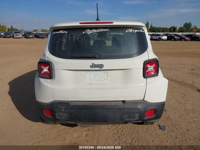 Продаж на аукціоні авто 2016 Jeep Renegade Sport, vin: ZACCJBAT1GPE24760, номер лоту: 30100349