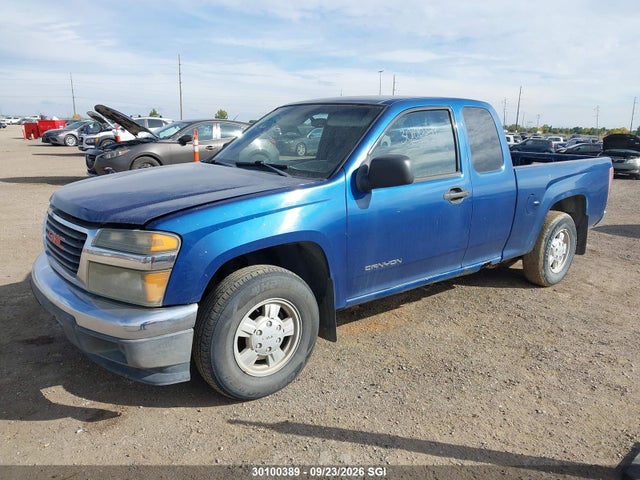2005 Gmc Canyon მანქანა იყიდება აუქციონზე, vin: 1GTCS196458266053, აუქციონის ნომერი: 30100389