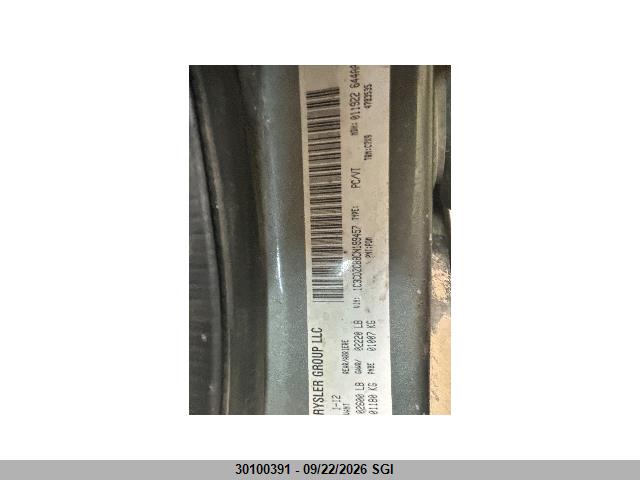 Aukcja sprzedaży 2012 Dodge Avenger Sxt, vin: 1C3CDZCB8CN199457, numer aukcji: 30100391