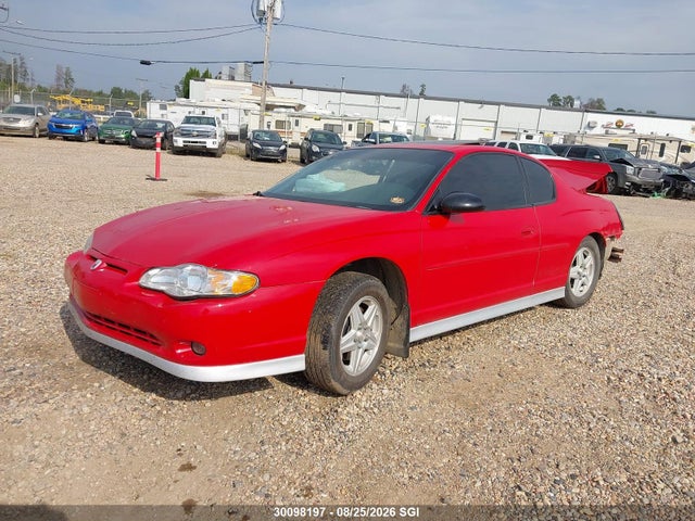 Продаж на аукціоні авто 2003 Chevrolet Monte Carlo Ss, vin: 2G1WX12K539438350, номер лоту: 30098197
