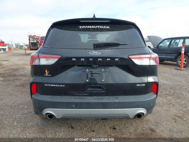 Auction sale of the 2022 Ford Escape Titanium, vin: 1FMCU9J91NUA68483, lot number: 30100407