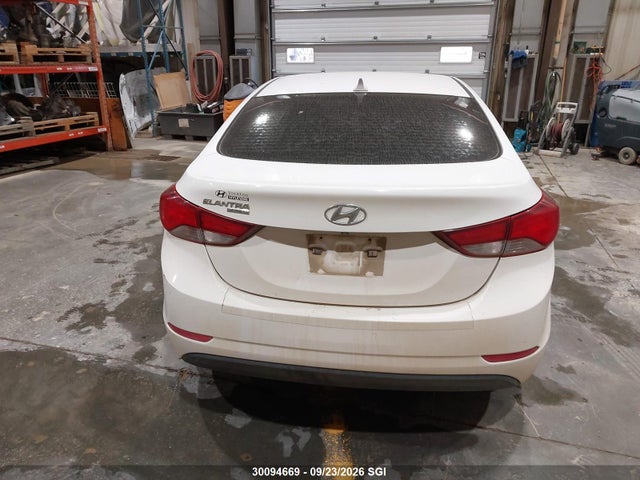 Продаж на аукціоні авто 2016 Hyundai Elantra Se/sport/limited, vin: KMHDH4AE3GU551100, номер лоту: 30094669