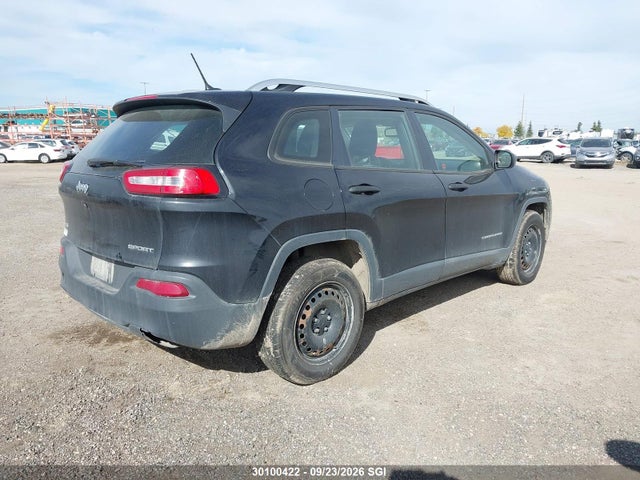 Продаж на аукціоні авто 2014 Jeep Cherokee Sport, vin: 1C4PJMAB1EW144633, номер лоту: 30100422