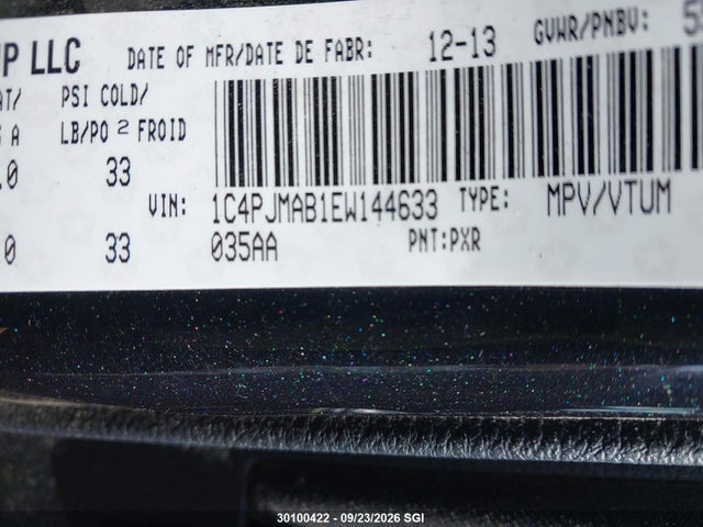 Продаж на аукціоні авто 2014 Jeep Cherokee Sport, vin: 1C4PJMAB1EW144633, номер лоту: 30100422