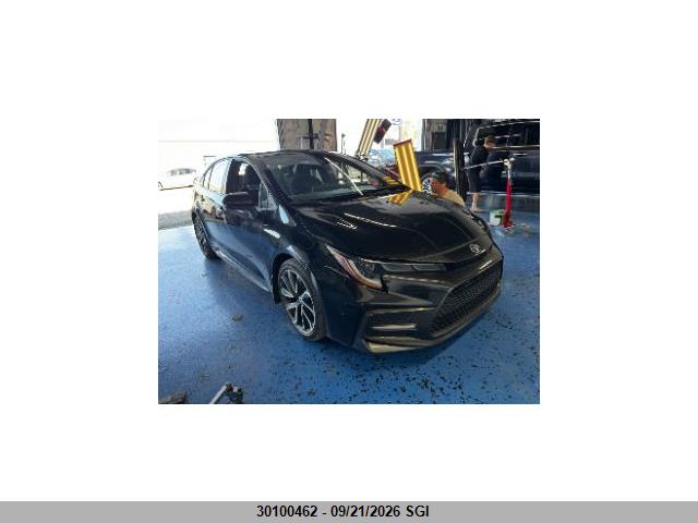 Продаж на аукціоні авто 2022 Toyota Corolla Se, vin: 5YFB4MBE9NP118770, номер лоту: 30100462