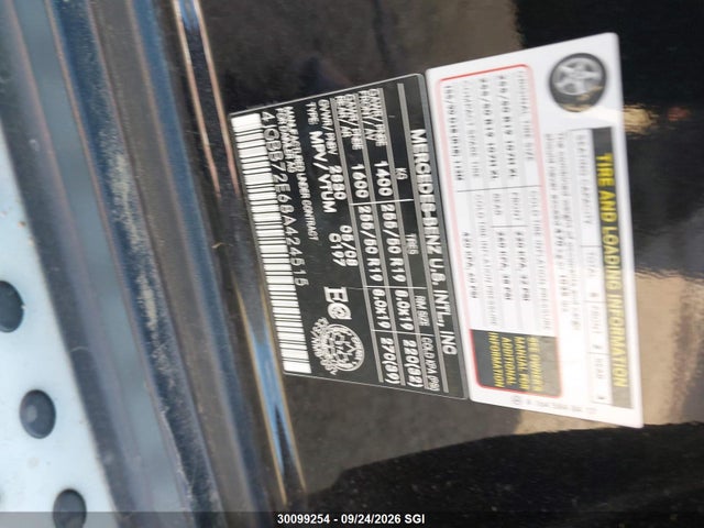 Продаж на аукціоні авто 2008 Mercedes-benz Ml 550, vin: 4JGBB72E68A424515, номер лоту: 30099254