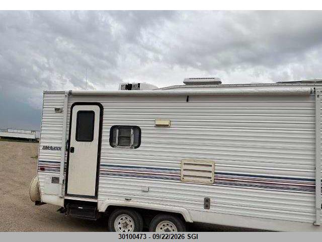 1998 Forest River Inc. Trailer Wildwood Travel მანქანა იყიდება აუქციონზე, vin: 4X4FWDA21WA032209, აუქციონის ნომერი: 30100473