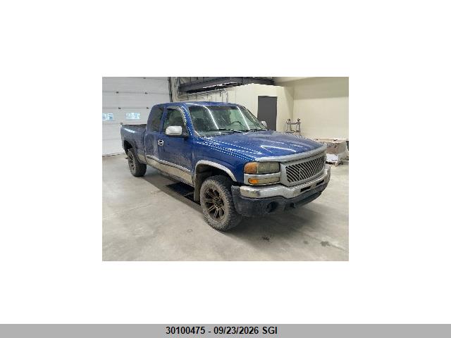 2004 Gmc New Sierra K1500 მანქანა იყიდება აუქციონზე, vin: 2GTEK19T741340047, აუქციონის ნომერი: 30100475