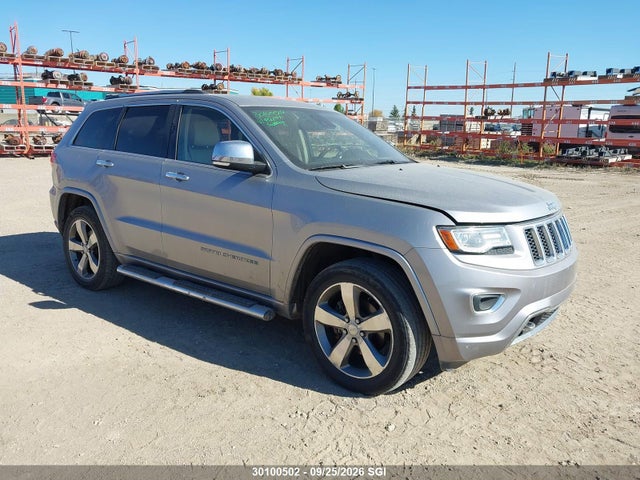 Продажа на аукционе авто 2014 Jeep Grand Cherokee Overland, vin: 1C4RJFCG1EC492897, номер лота: 30100502
