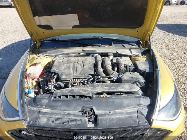 2021 Hyundai Sonata N Line მანქანა იყიდება აუქციონზე, vin: 5NPEK4JC4MH112423, აუქციონის ნომერი: 30100481