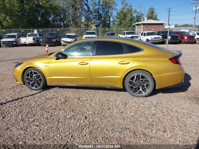 2021 Hyundai Sonata N Line მანქანა იყიდება აუქციონზე, vin: 5NPEK4JC4MH112423, აუქციონის ნომერი: 30100481