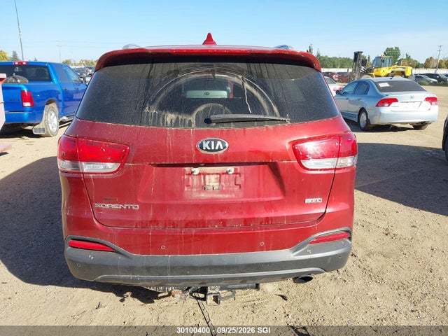 30100400 :رقم المزاد ، 5XYPGDA12HG330415 vin ، 2017 Kia Sorento Lx/l مزاد بيع