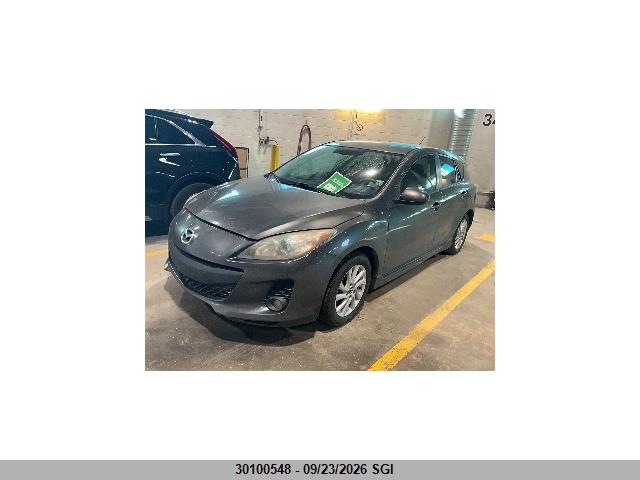 2013 Mazda 3 I მანქანა იყიდება აუქციონზე, vin: JM1BL1L71D1842019, აუქციონის ნომერი: 30100548