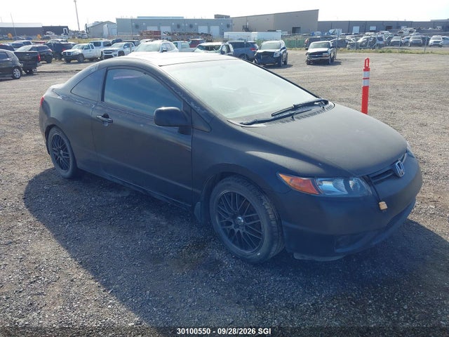 30100550 :رقم المزاد ، 2HGFG11817H008485 vin ، 2007 Honda Civic Ex مزاد بيع